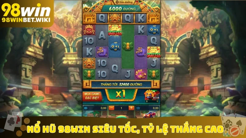 Nổ hũ 98win siêu tốc, tỷ lệ thắng cao