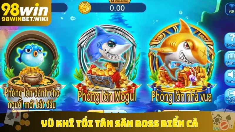 Vũ khí tối tân săn Boss biển cả